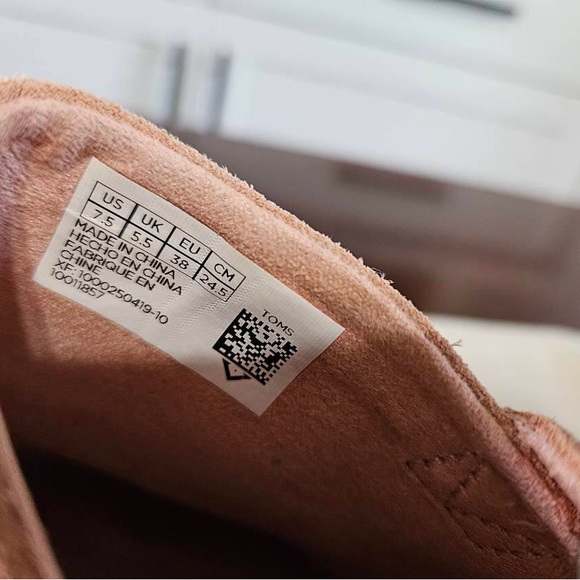 Size 7.5 Tom’s Wedges Espadrilles - Picture 3 of 13